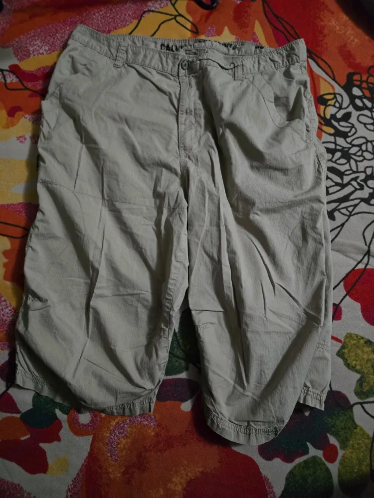 Calvin Klein Jeans Cargo Shorts - Size 38 100%Cotton #Cleanout