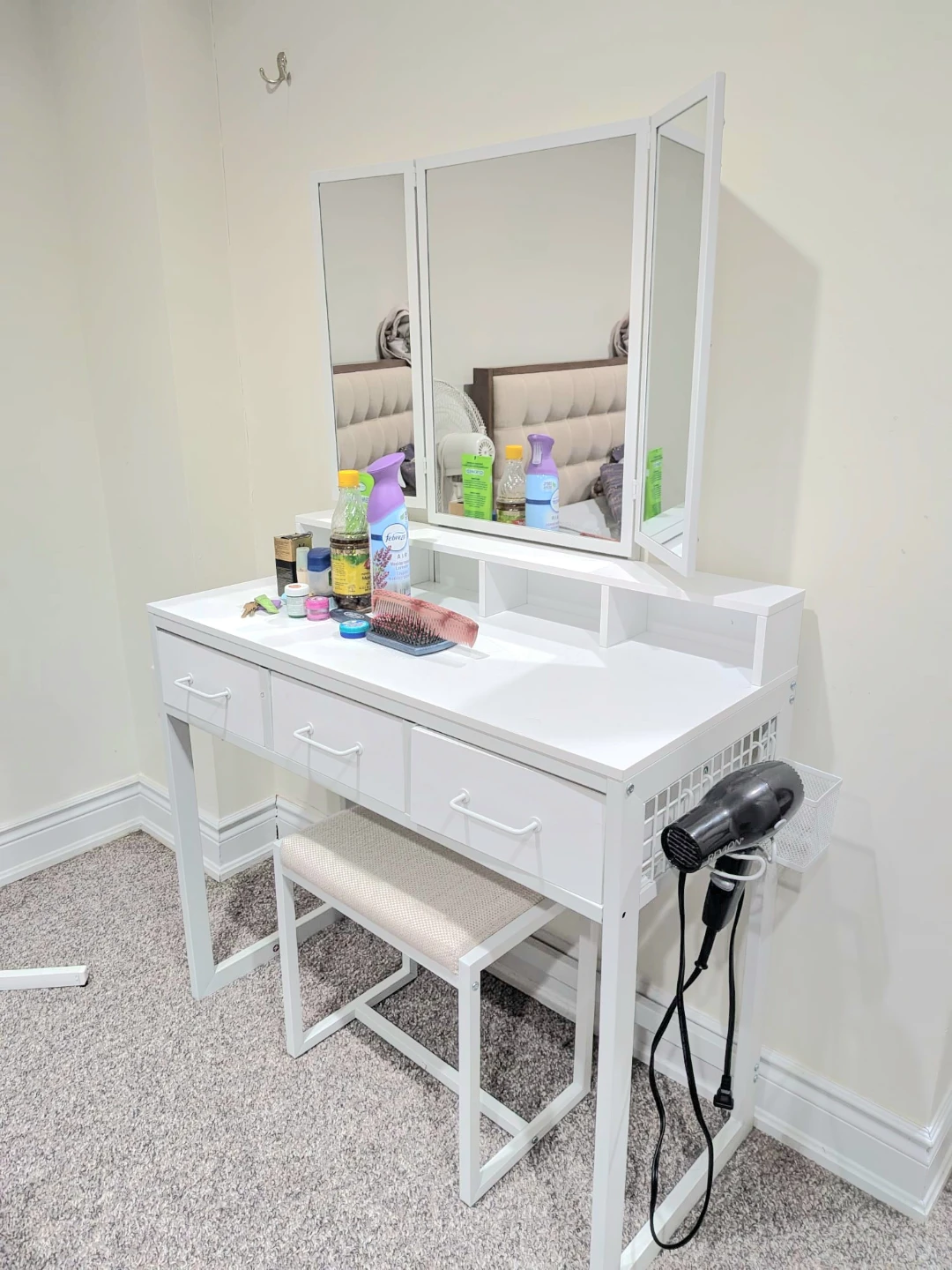 White Dresser