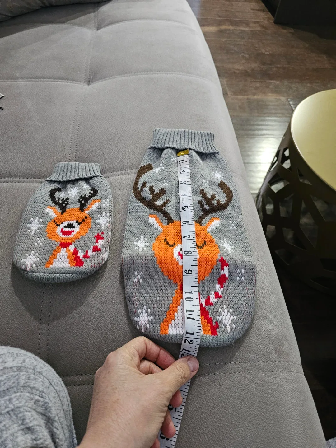 Christmas Matching dog and cat Sweaters - Reindeer Design image indicator(2)
