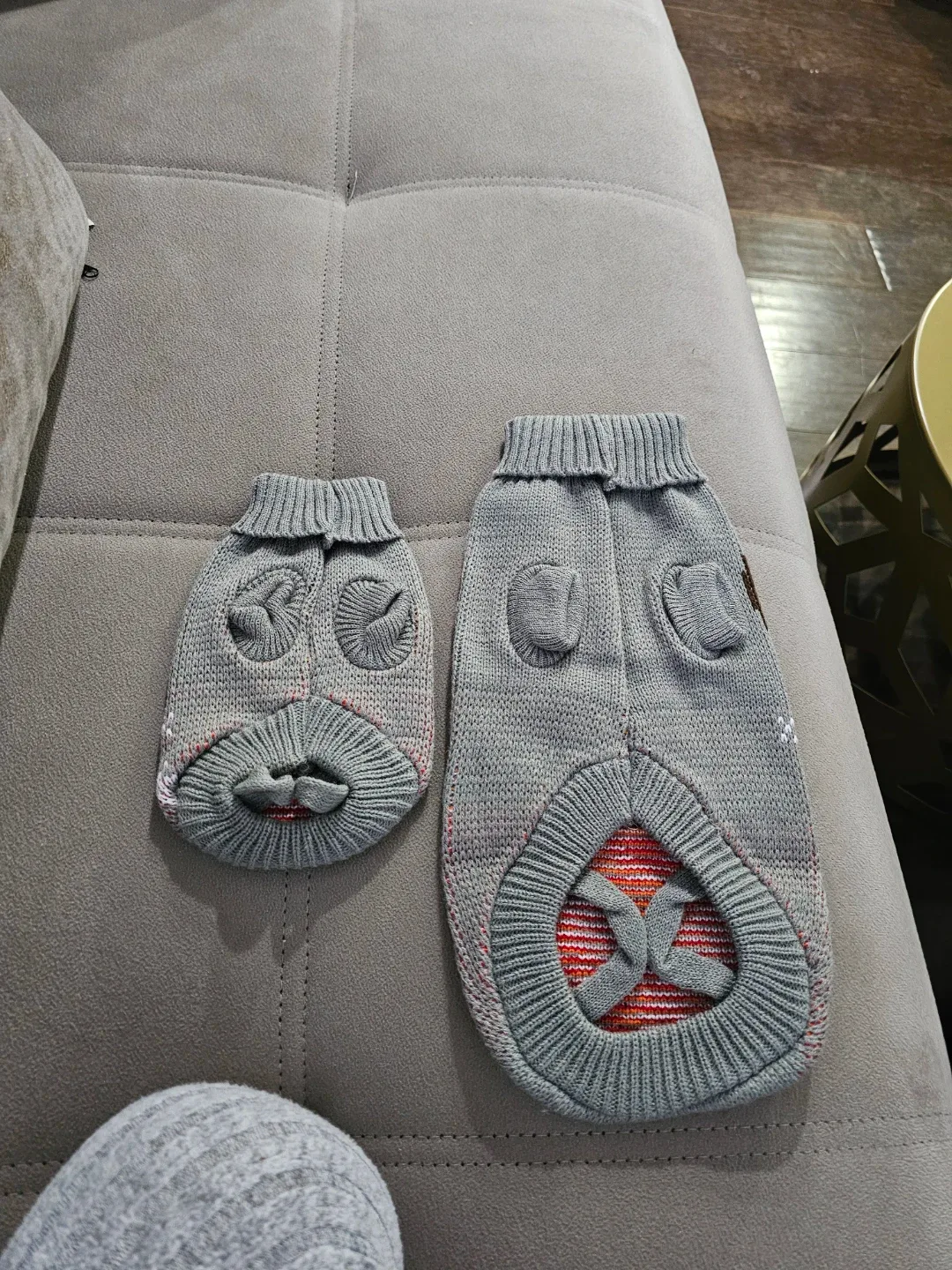 Christmas Matching dog and cat Sweaters - Reindeer Design image indicator(4)