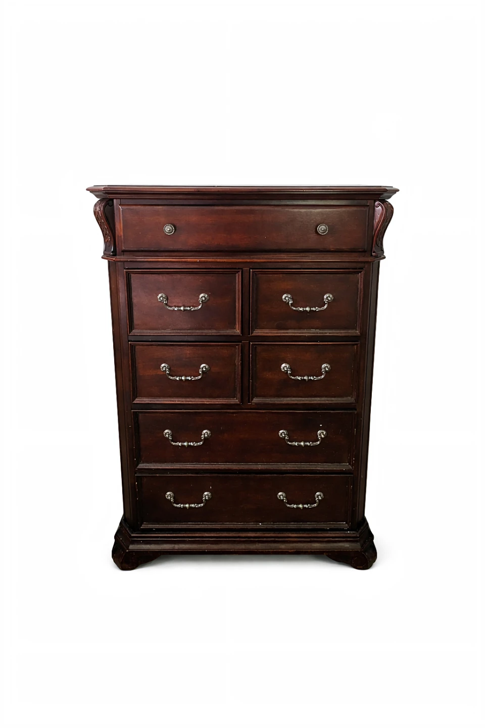 Dark Wood Chest of Drawers