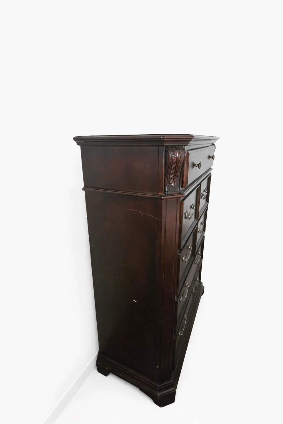 Dark Wood Chest of Drawers - photo 4