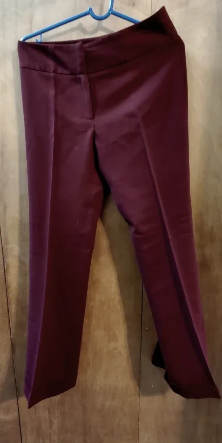 Barami Burgundy Slacks Size 4 #Cleanout