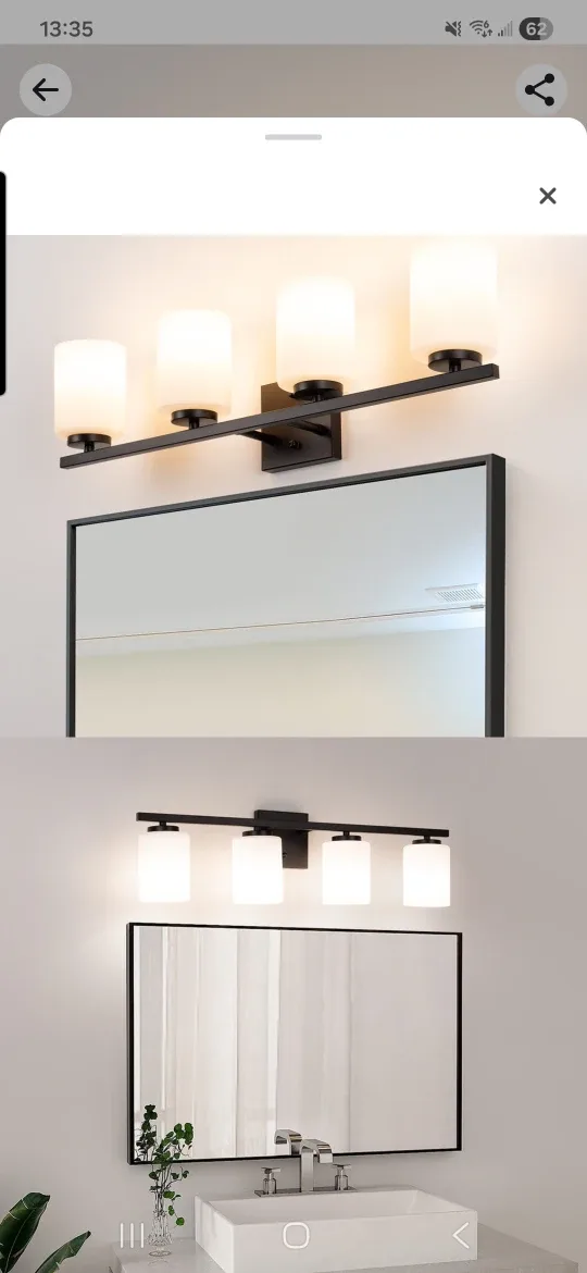 ELLYSEN® Dimmable Vanity Light - 4-LIGHT-MATTE BLACK image indicator(2)