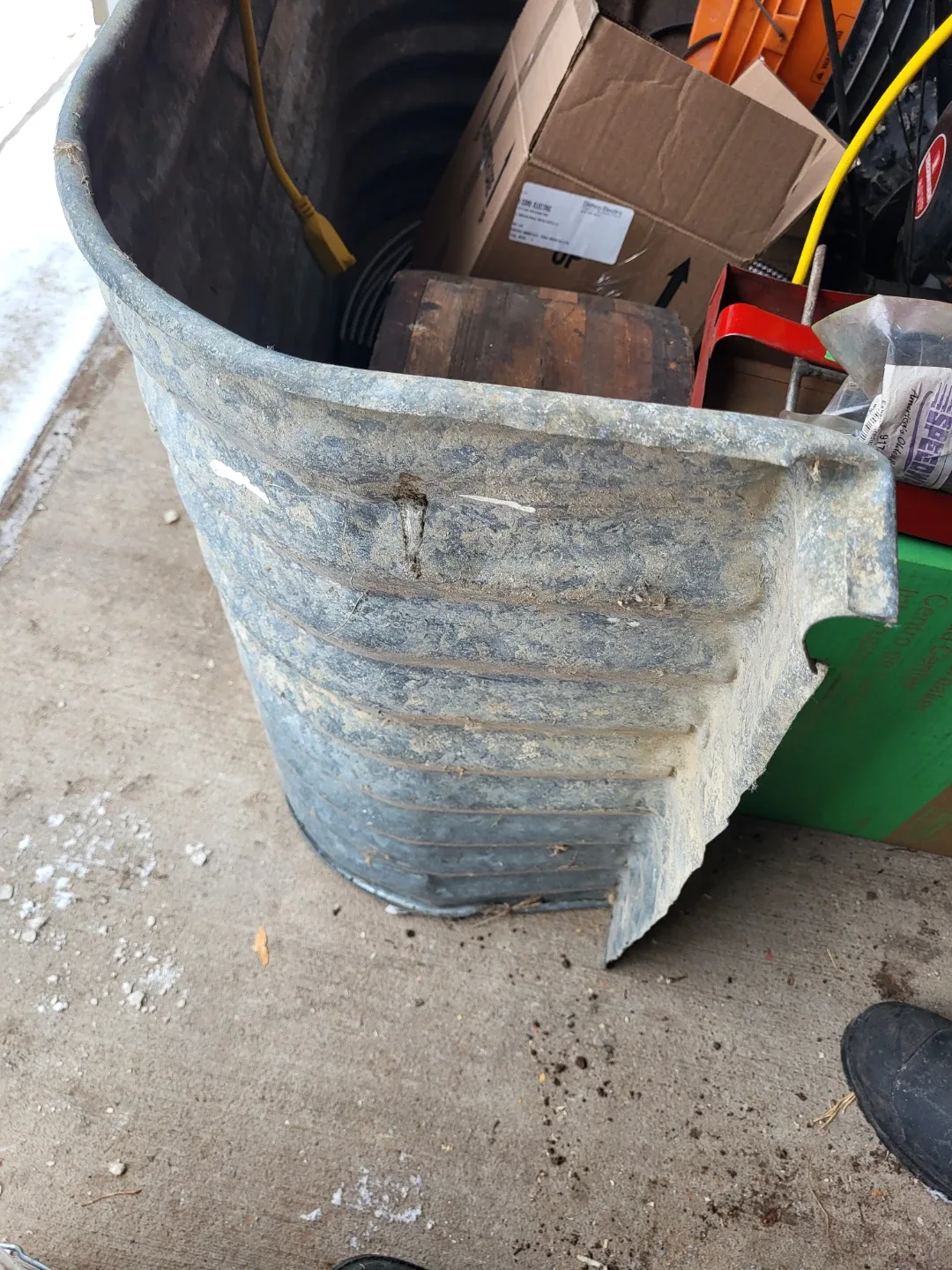 Galvanized Steel Window Well- 43" Long image indicator(2)