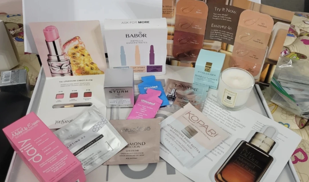Mixed Beauty & Skincare Samples Lot