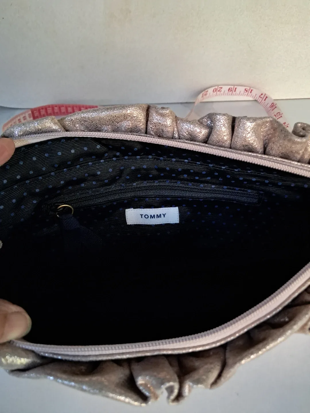 Tommy Ruched Clutch Bag #cleanout# image indicator(6)