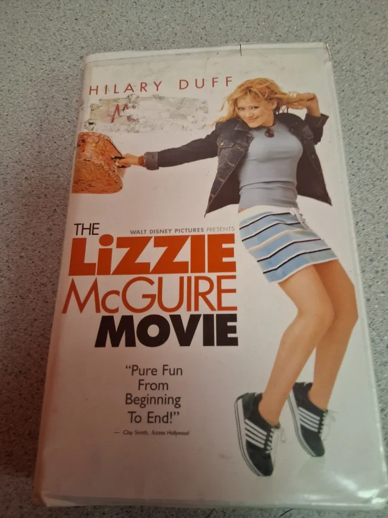 The Lizzie McGuire Movie VHS Tape
