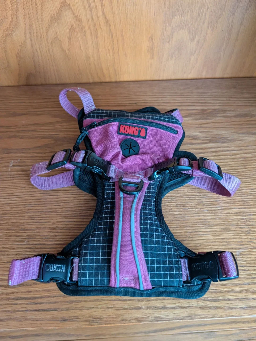 Kong Dog Harness - Black & Purple