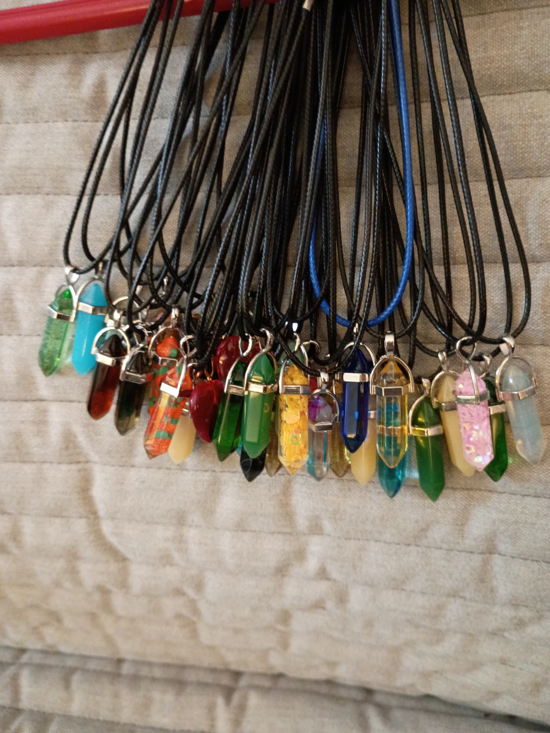 Assorted Crystal Stone Pendants