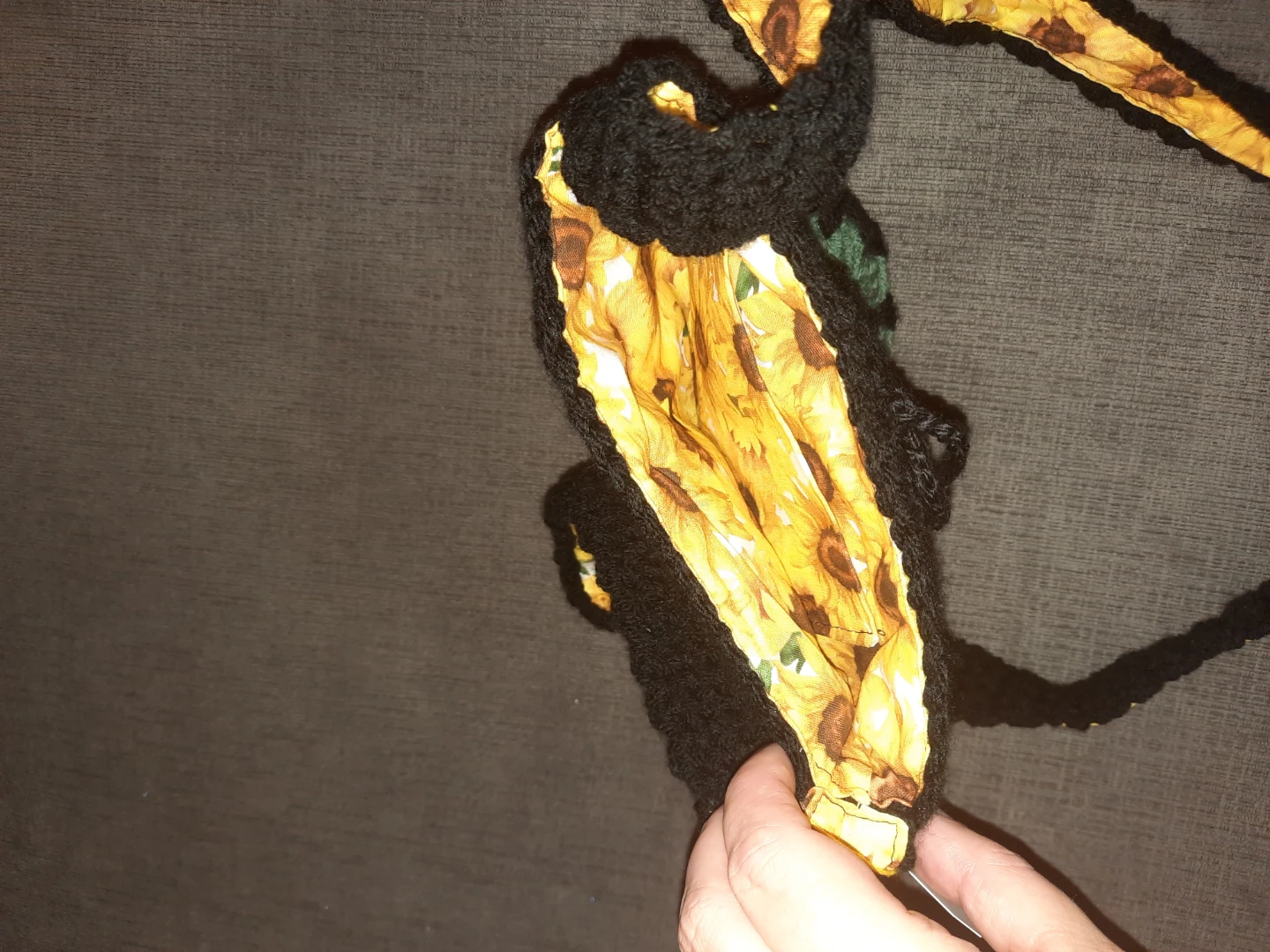 Sunflower Granny Square Bag Pick up only in st.albert - photo 2