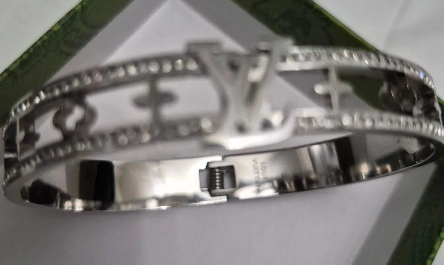 Louis Vuitton Silver Bangle image indicator(2)