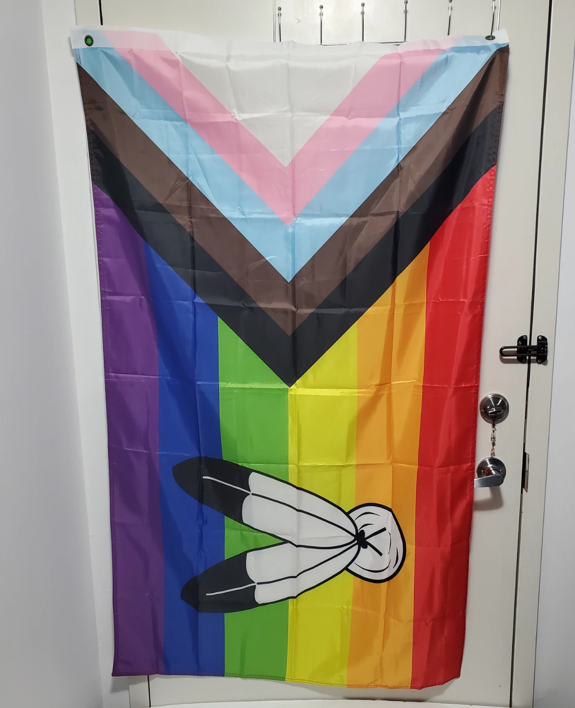 Two-Spirit Intersex-Inclusive Pride Flag 34"Wx60"H