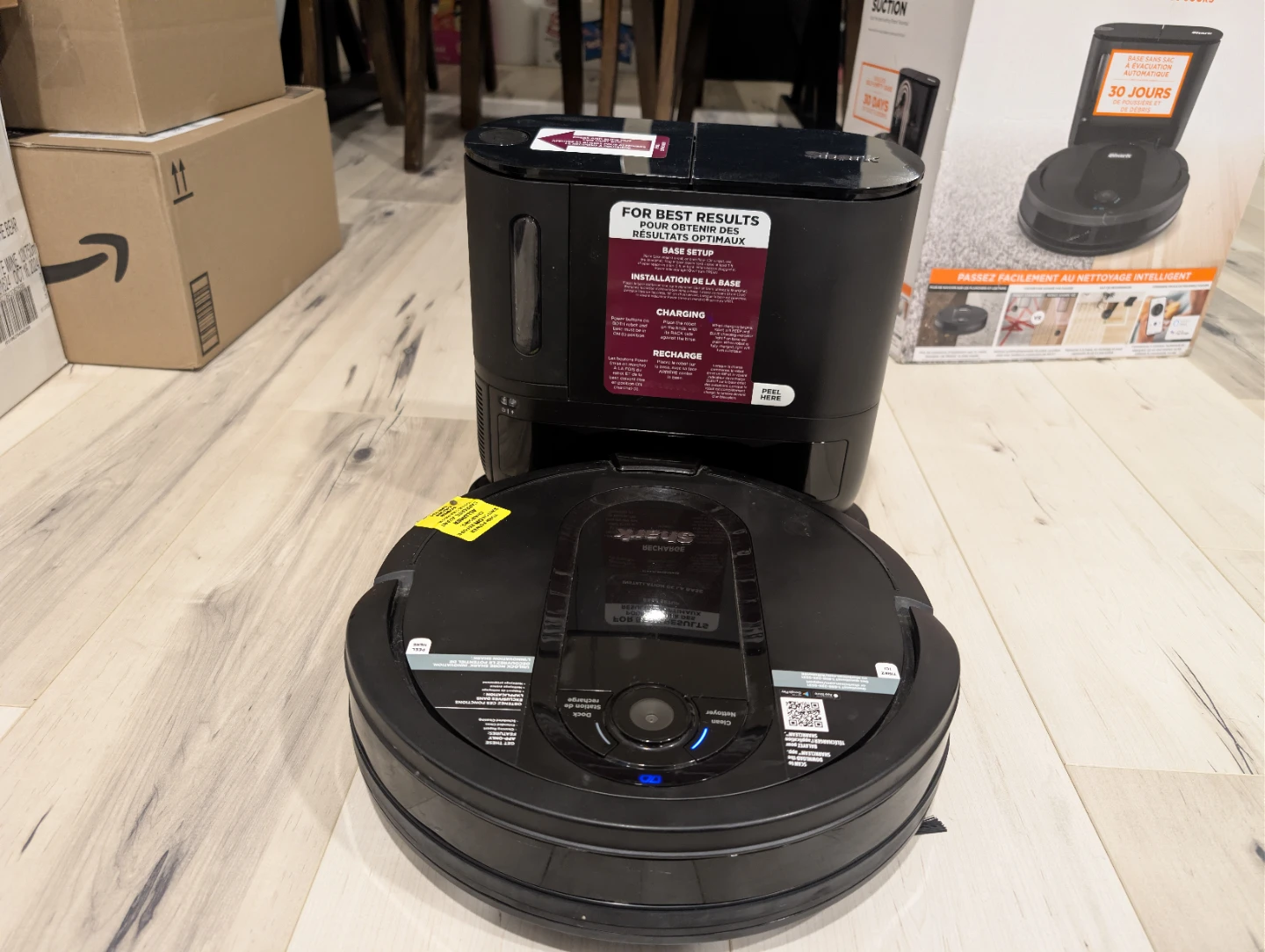 Shark IQ Robot Vacuum with Self-Empty Base - photo 4