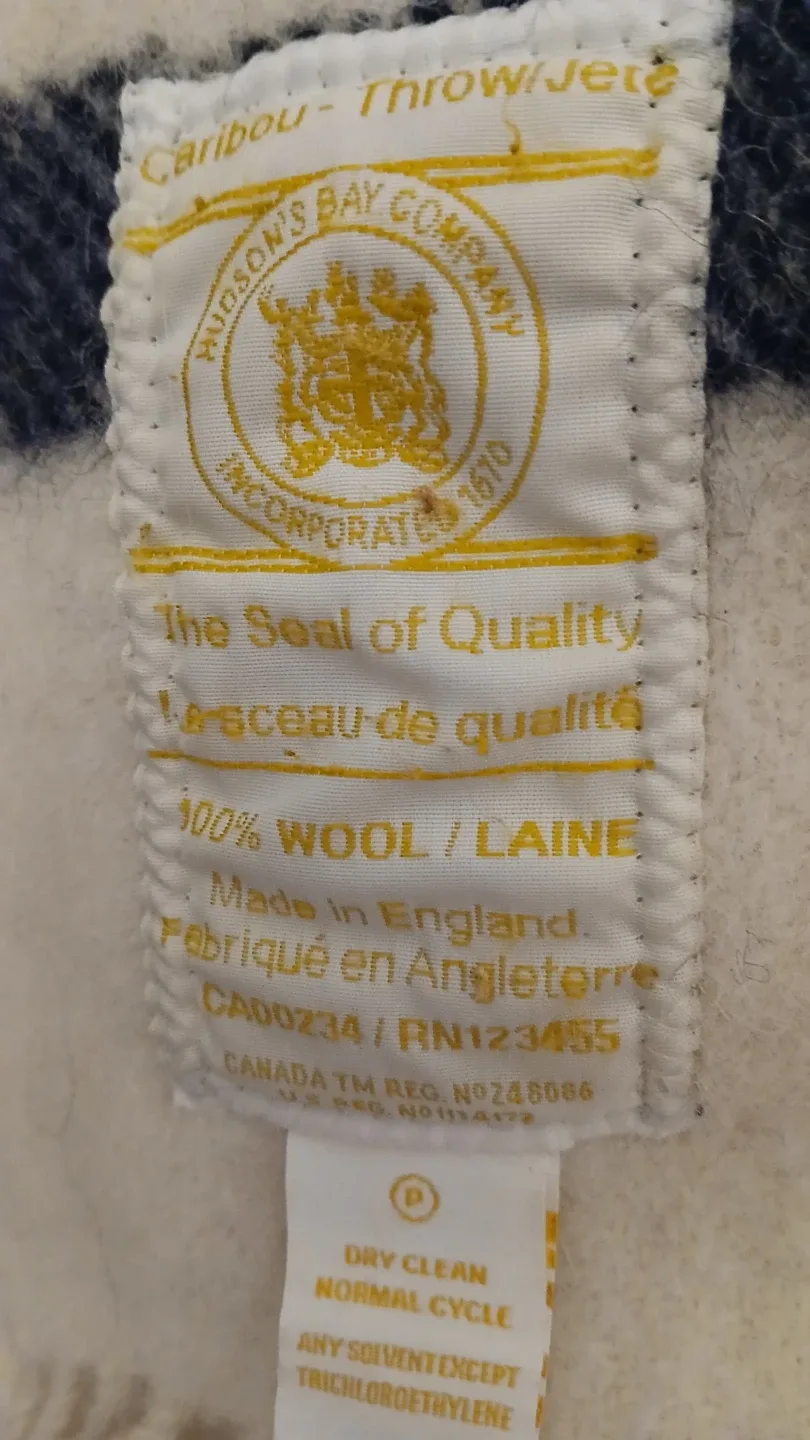 Hudson's Bay Company Caribou Throw Blanket image indicator(2)