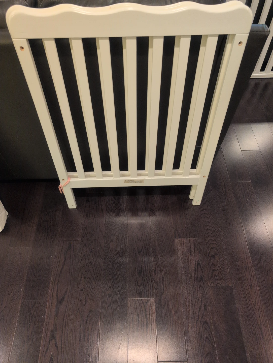 White Baby Crib - Parts - photo 4