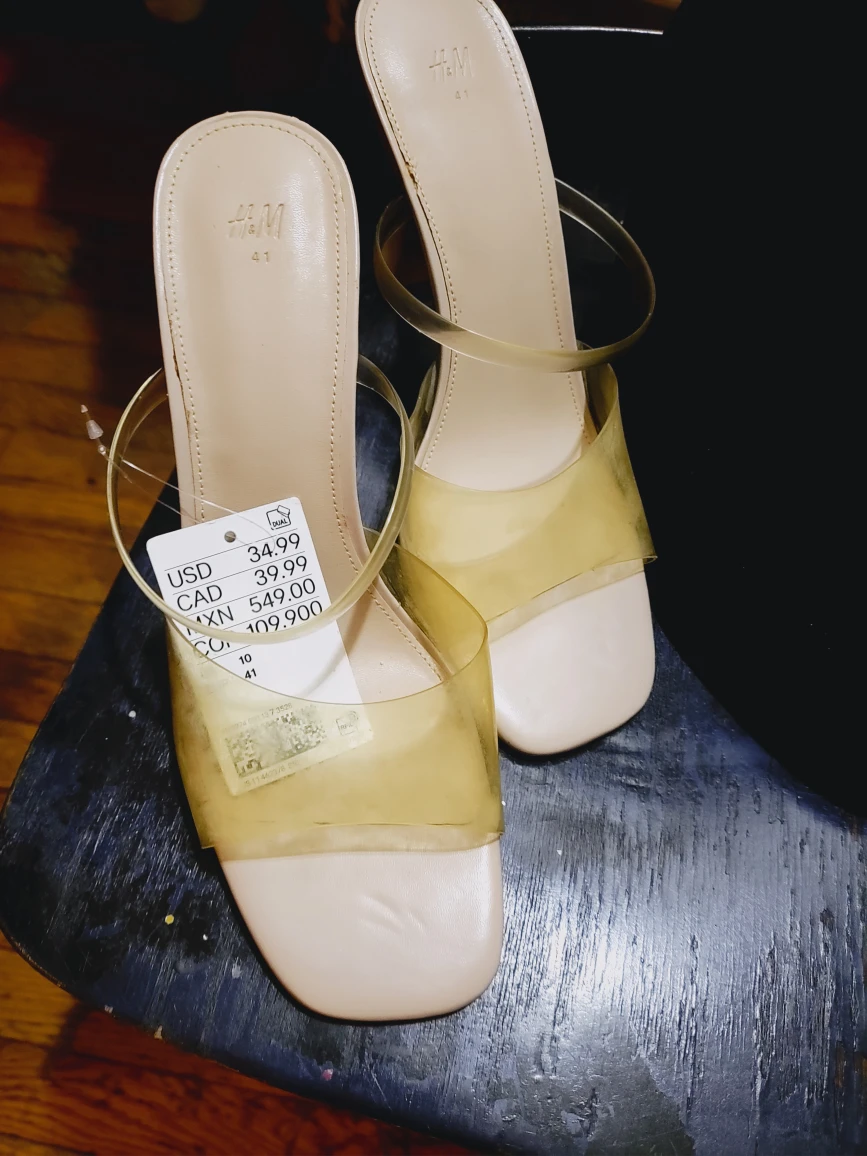 #Cleanout 2 Pairs H&M Heels & Black Boots - Size 41/9 Women - photo 2
