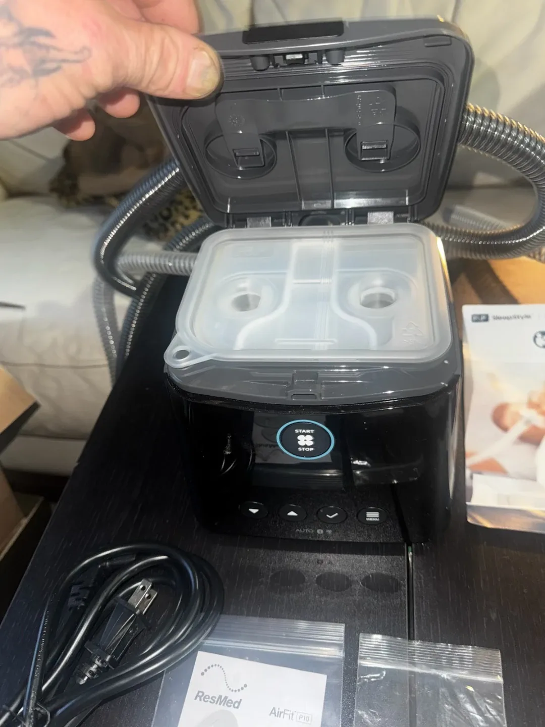 ResMed F&P SleepStyle CPAP Machine image indicator(3)