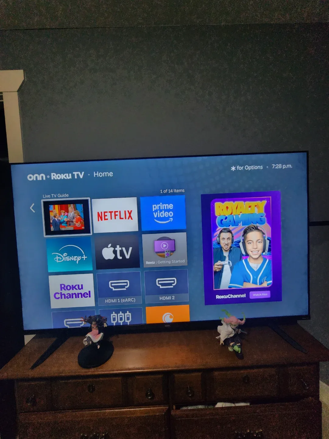 Onn 58 4K UHD HDR Roku Smart TV
