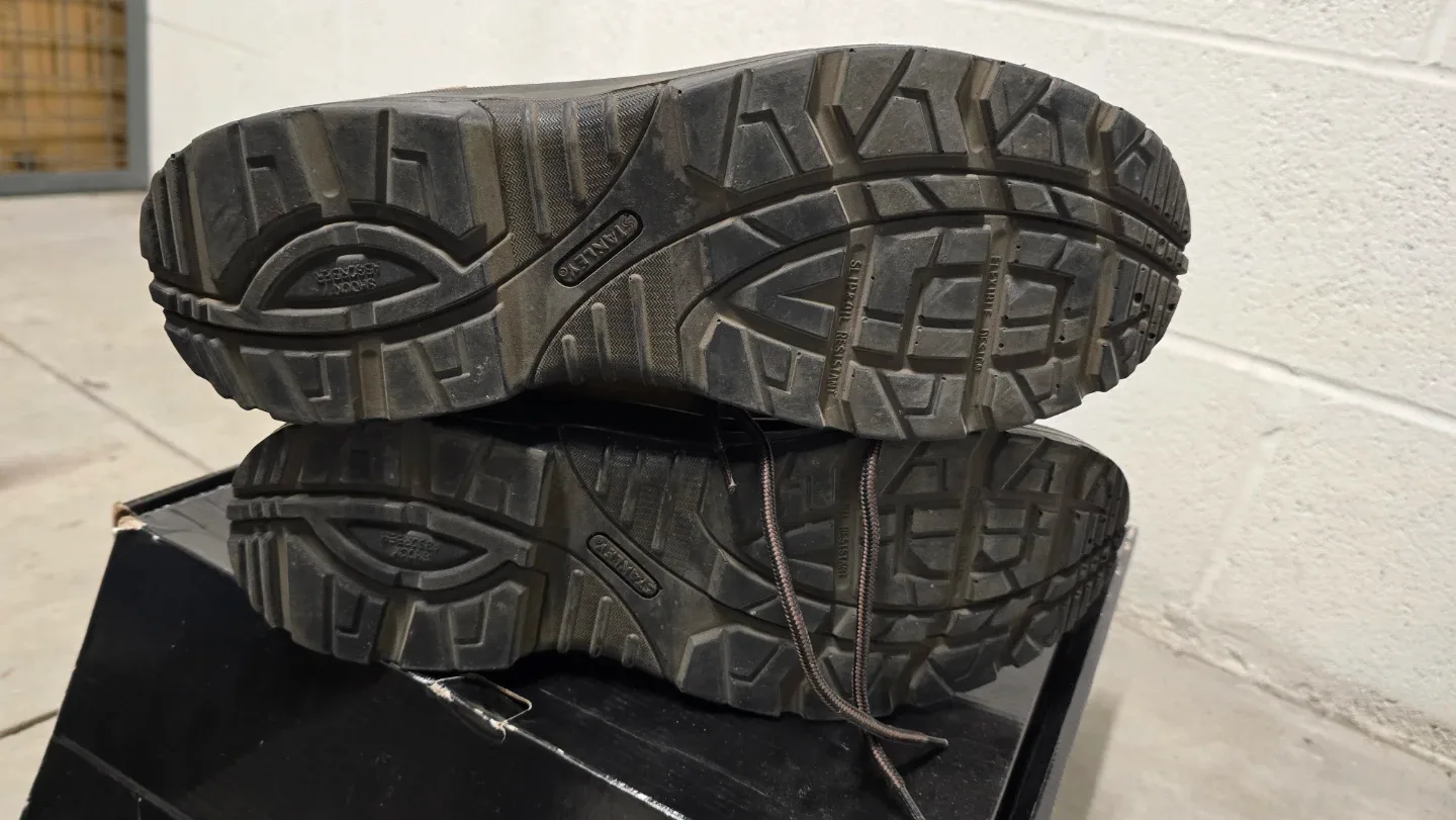 Stanley Men's 8" Safety Boots, Size 12, Brown image indicator(5)