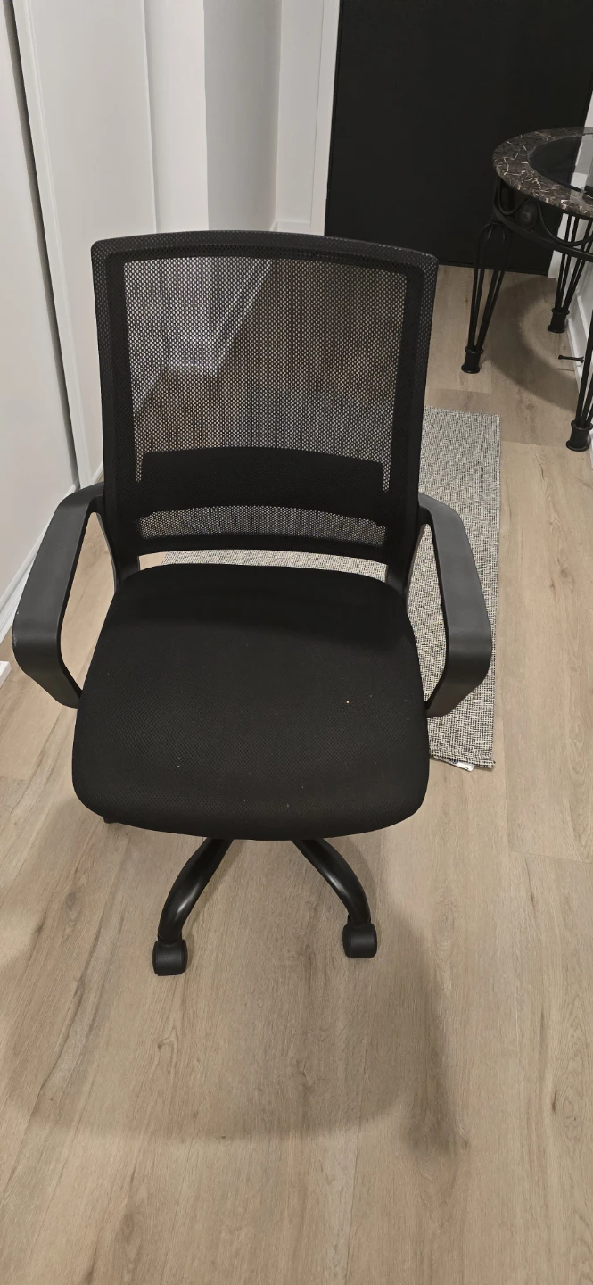 Black Mesh Office Chair - photo 3