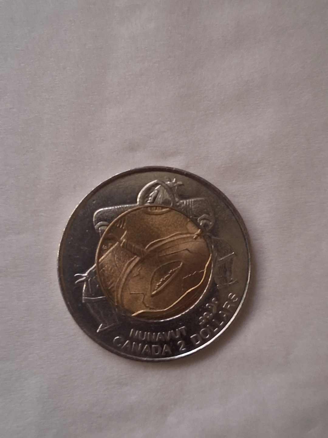 1999 Canadian $2 Nunavut commemorative coin