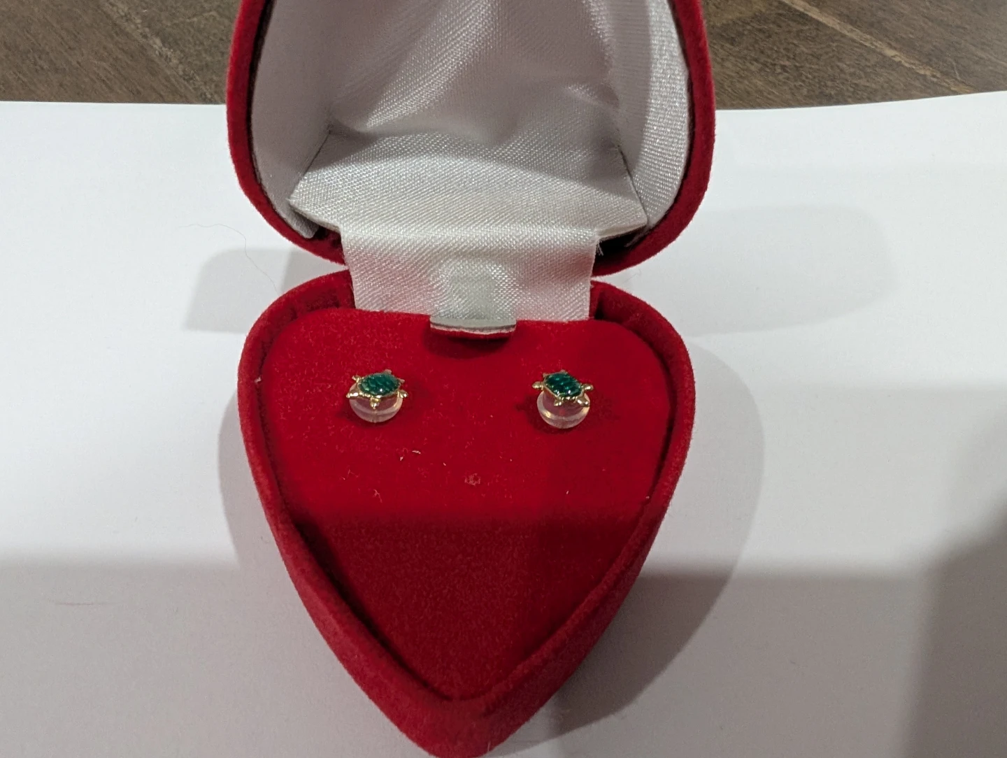 Brand New 10K Yellow Gold Turtle Earrings For Sale - photo 2