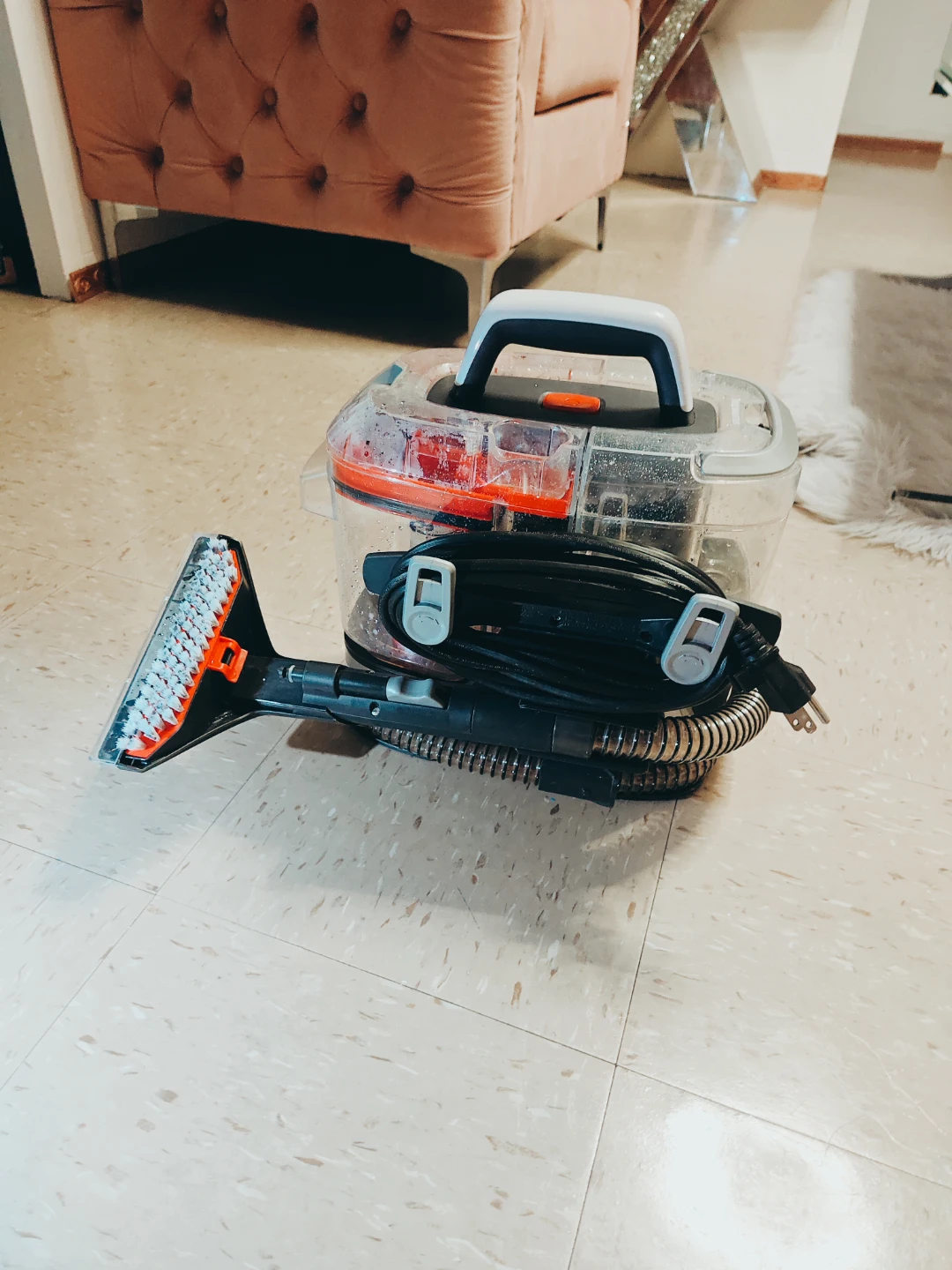 Hoover CleanSlate Portable Carpet & Upholstery vacuum Cleaner - photo 2