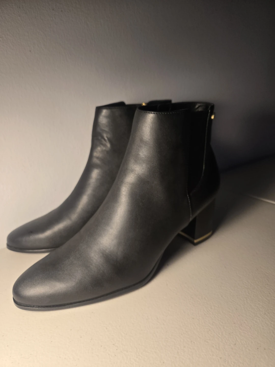 Calvin Klein Black Ankle Boots - Size 9M