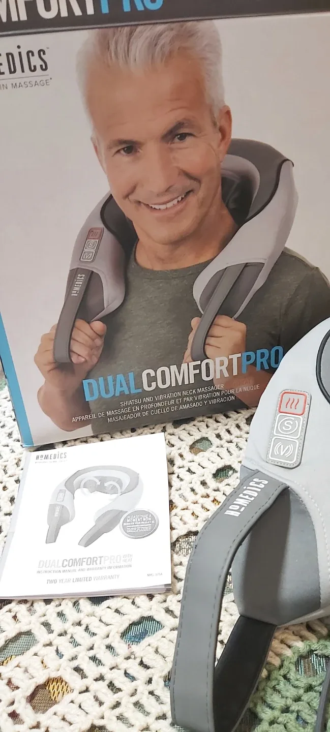 Dual comfort pro shiatsu and vibration