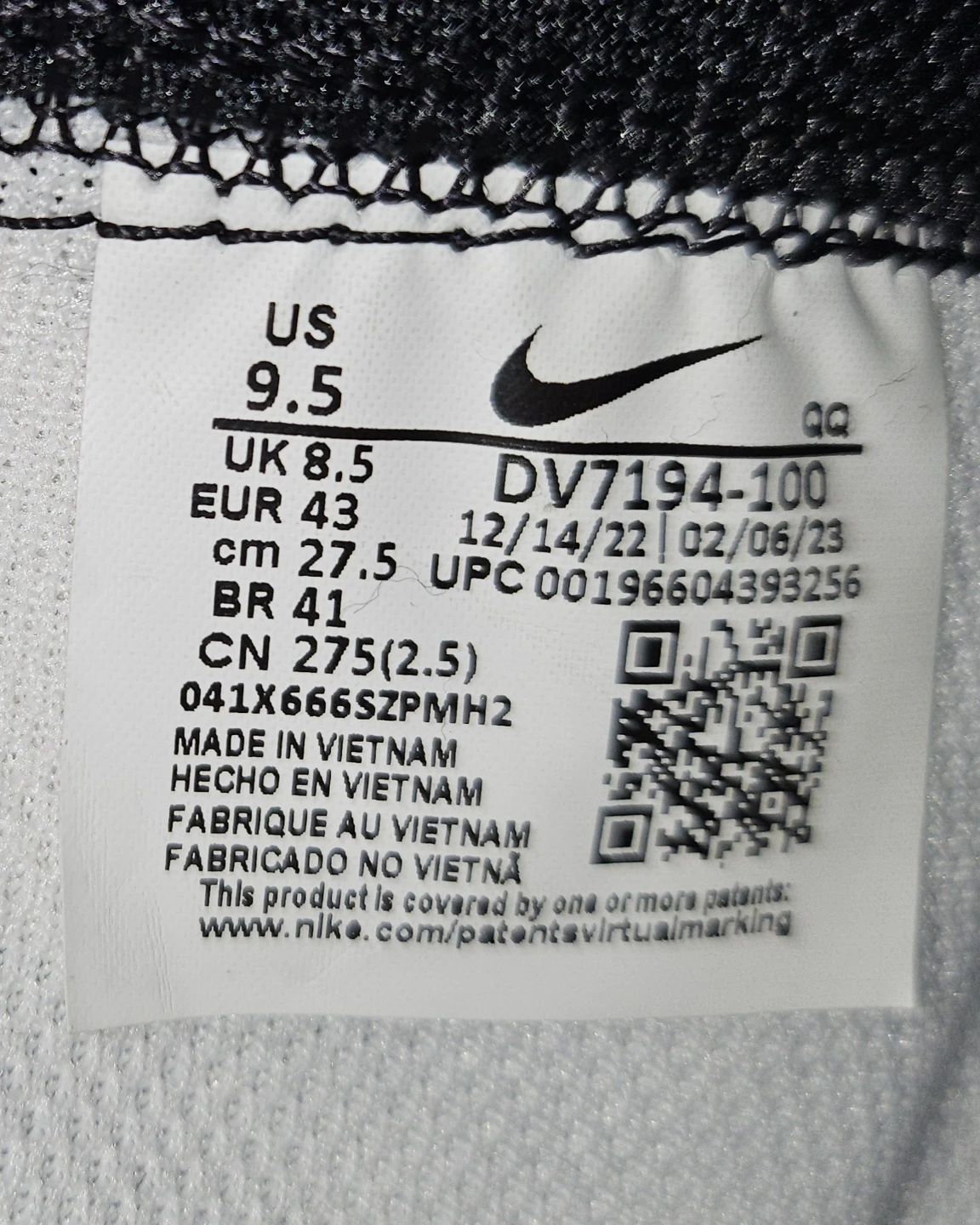 New Nike Blazer Mid '77 Premium White Sneakers - US 9.5 - photo 4