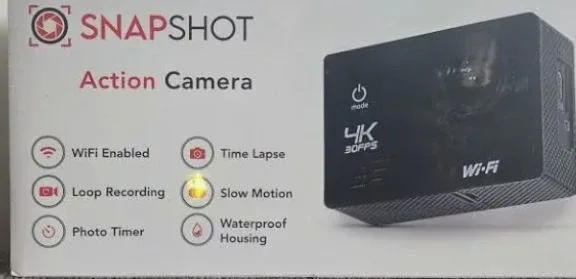 SNAPSHOT Action Camera 4K