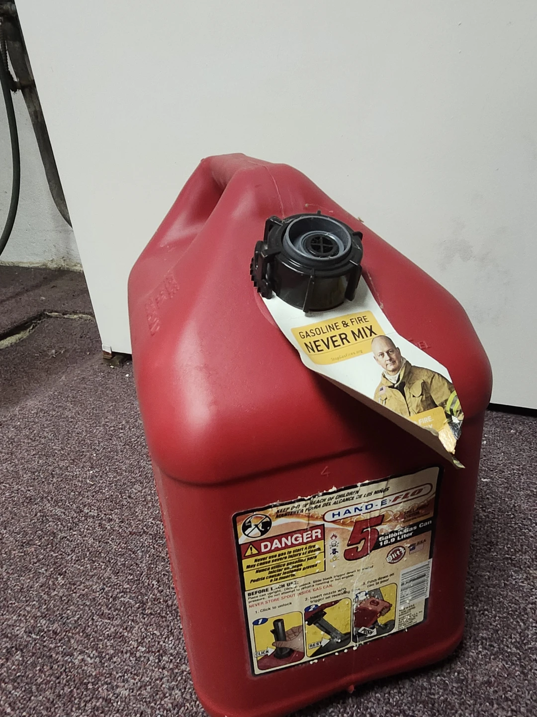 Red Gasoline Can - photo 2