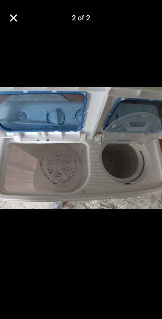 Portable Washer #cleanout image indicator(8)