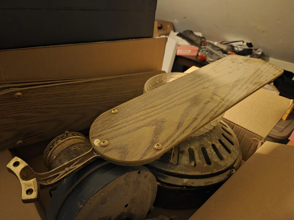 Used Ceiling Fan Parts - photo 3