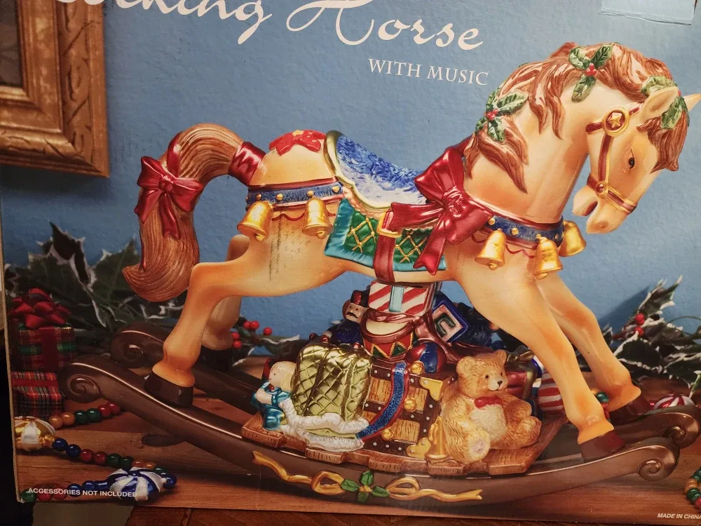 Christmas Musical Rocking Horse image indicator(2)