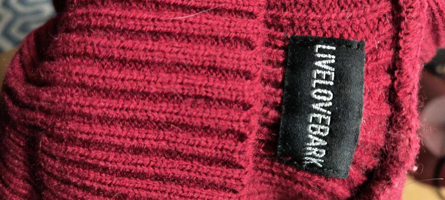 NEW Live Love Bark Dog Sweater - M/L - photo 3