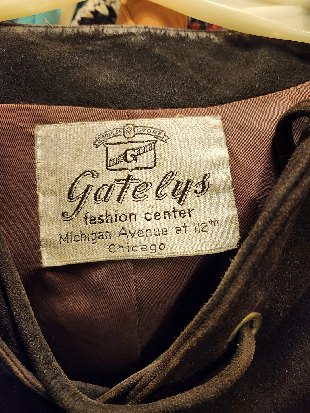 Gatelys Brown Suede Fringe Jacket - photo 3