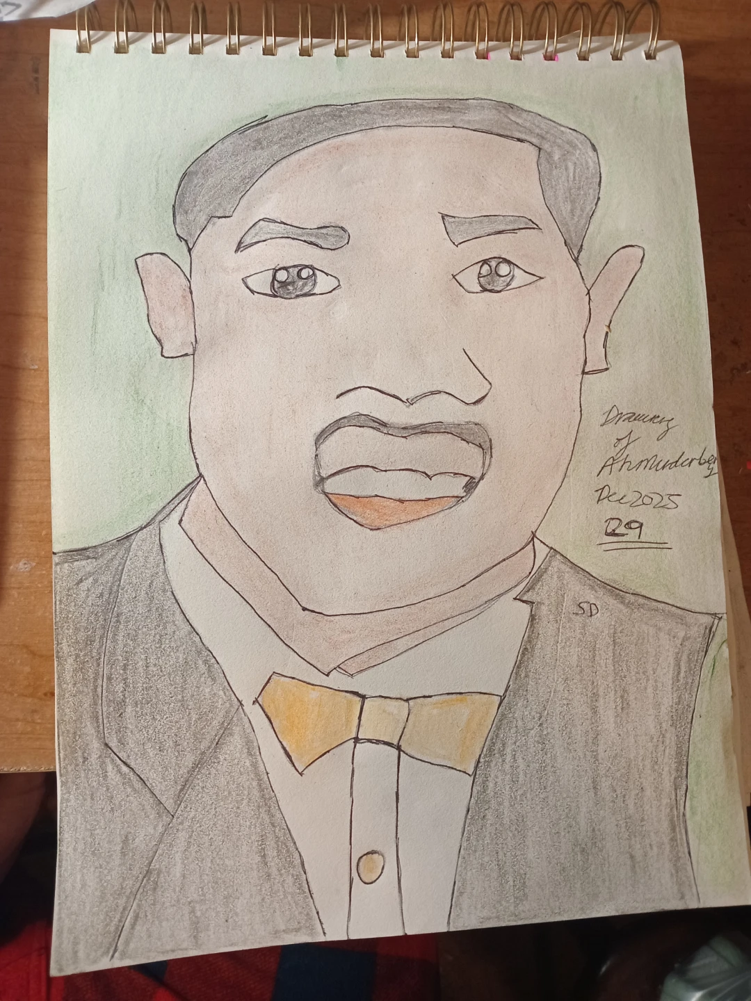 Ahmaudarbery Drawing by Custom Artist Sherwin D'Souza - photo 4