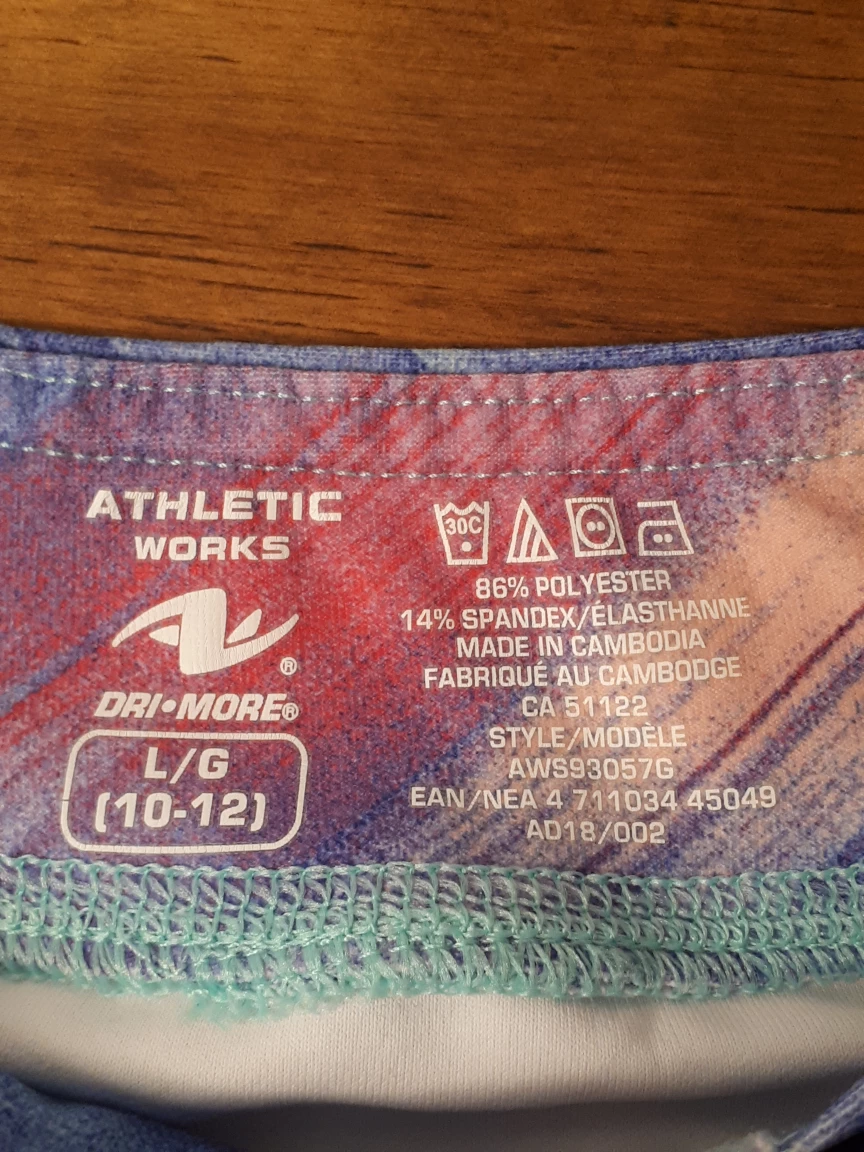 NWOT Girls' L/G (10-12) Capri Leggings - photo 2