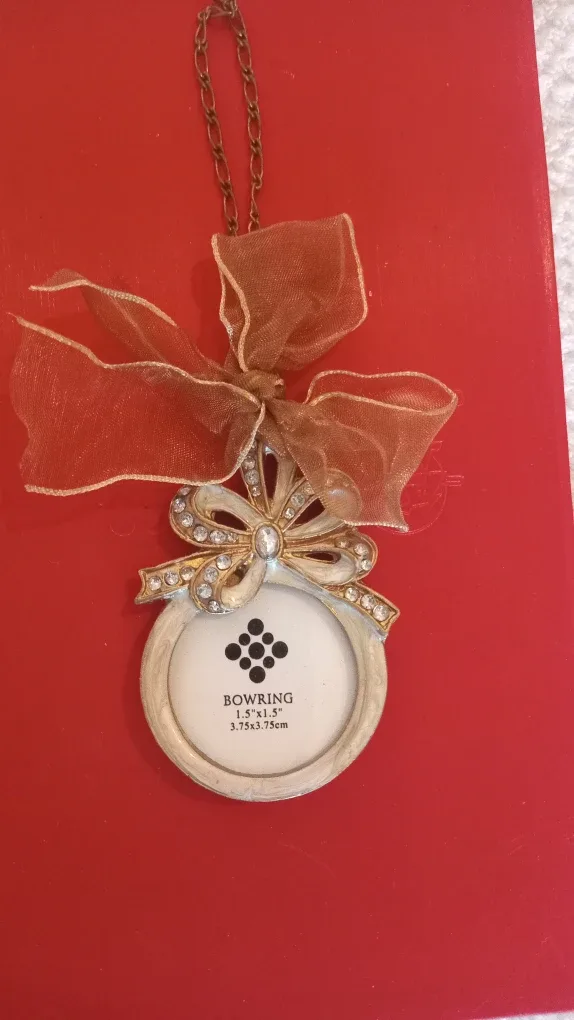 Bowring Ornament Picture Frame 1.5"x1.5"