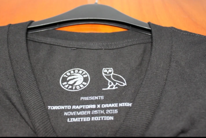 Toronto Raptors x Drake Night 2015 Long Sleeve Shirt OVO - photo 2