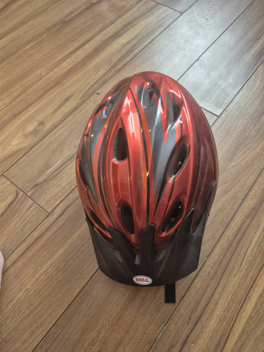 Bell Red/Black Bike Helmet