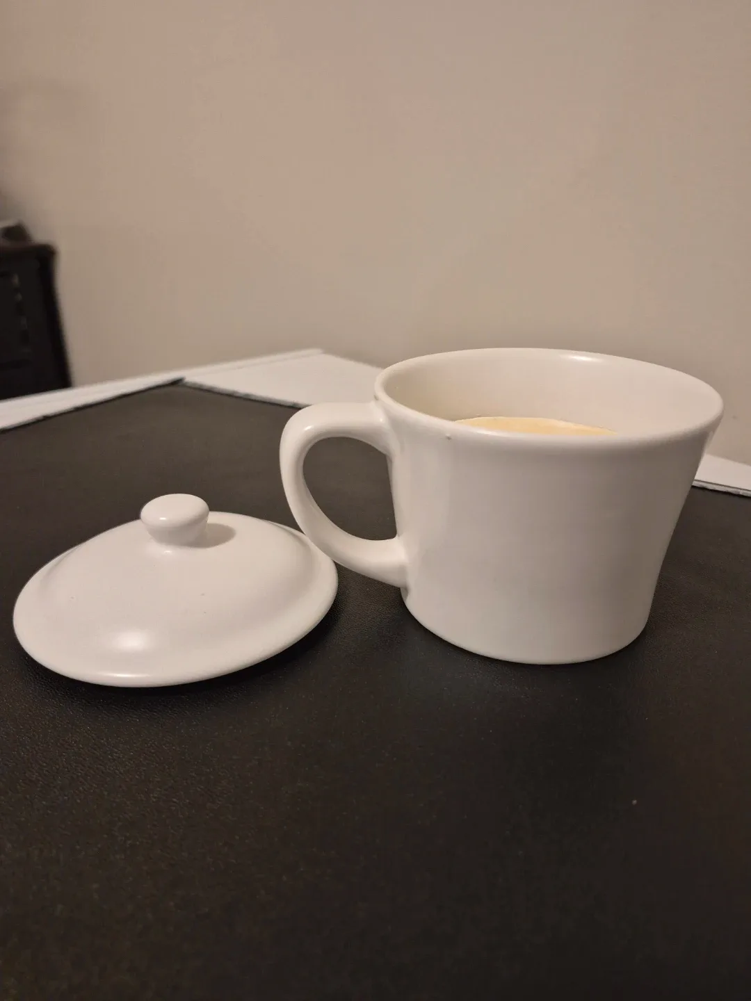 Napa Soap Co. Mug with Lid for Shaving #Cleanout image indicator(3)