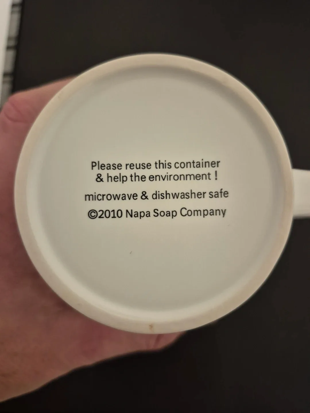 Napa Soap Co. Mug with Lid for Shaving #Cleanout image indicator(4)