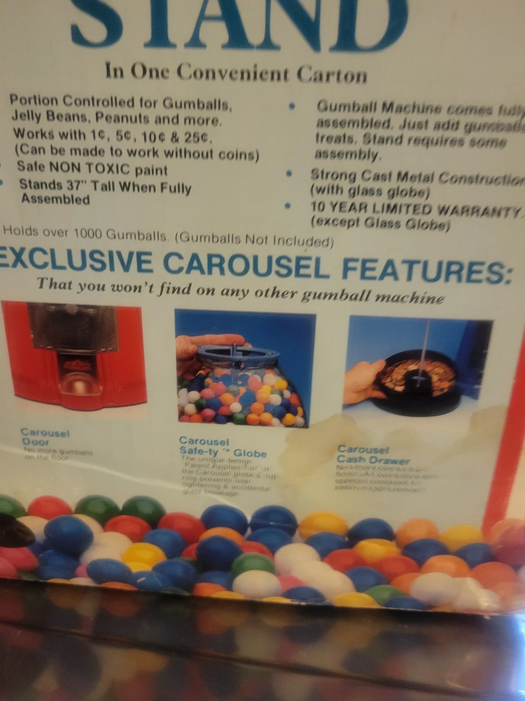 Brand new Gumball Machine brand new. Great christmas gift!! - photo 5