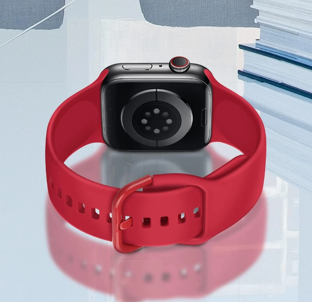 Red Apple Watch Band