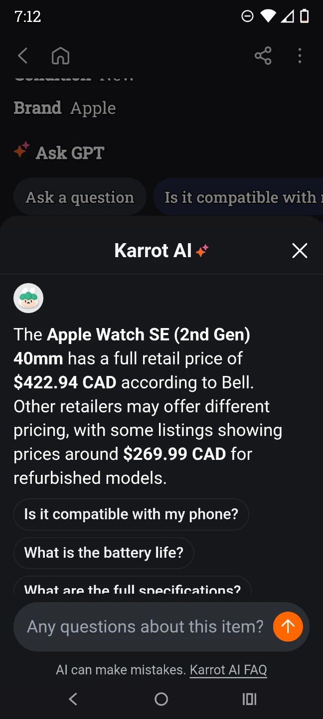 #cleanout Apple Watch SE (Gen 2) 40mm Midnight - photo 4
