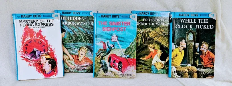 Vintage The Hardy Boys Book Collection Mint
