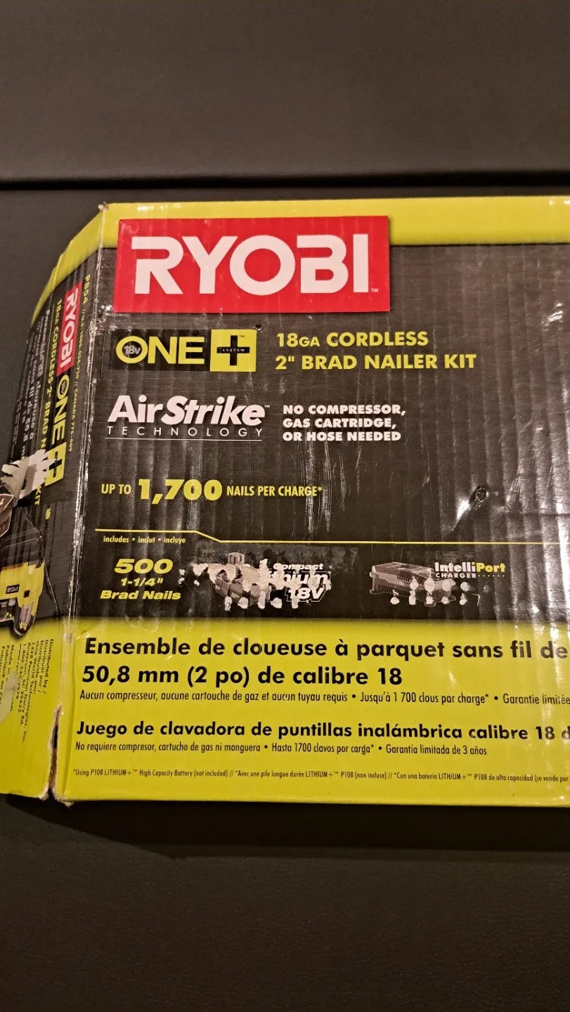 Ryobi 18GA Cordless Brushless 2" Brad Nailer image indicator(6)